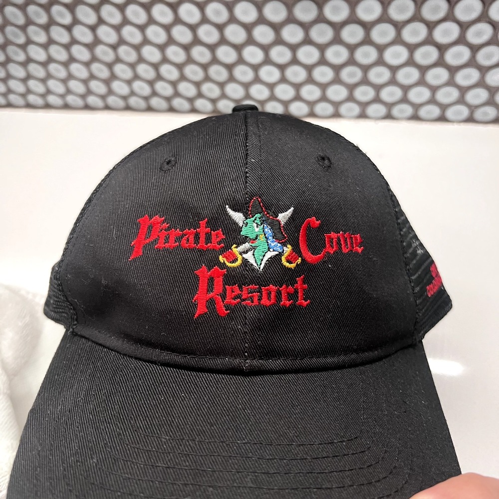 Pirate Cove Resort California Hat Cap Adult Snap Back Trucker Mesh‎ Adjustable - Picture 8 of 8